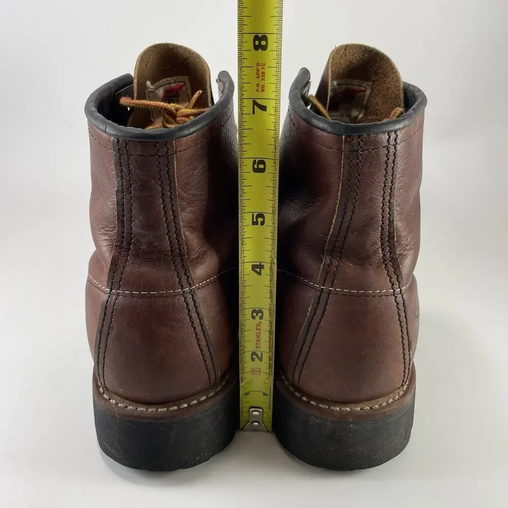 Red Wing Heritage 8146 Boots Mens Size 8.5 D Brown Leather 6